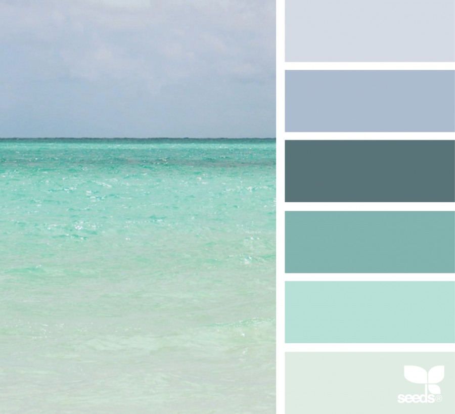 Цветовая палитра мятный