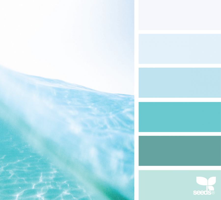 Голубая палитра