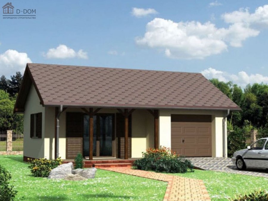 Дом с гаражом