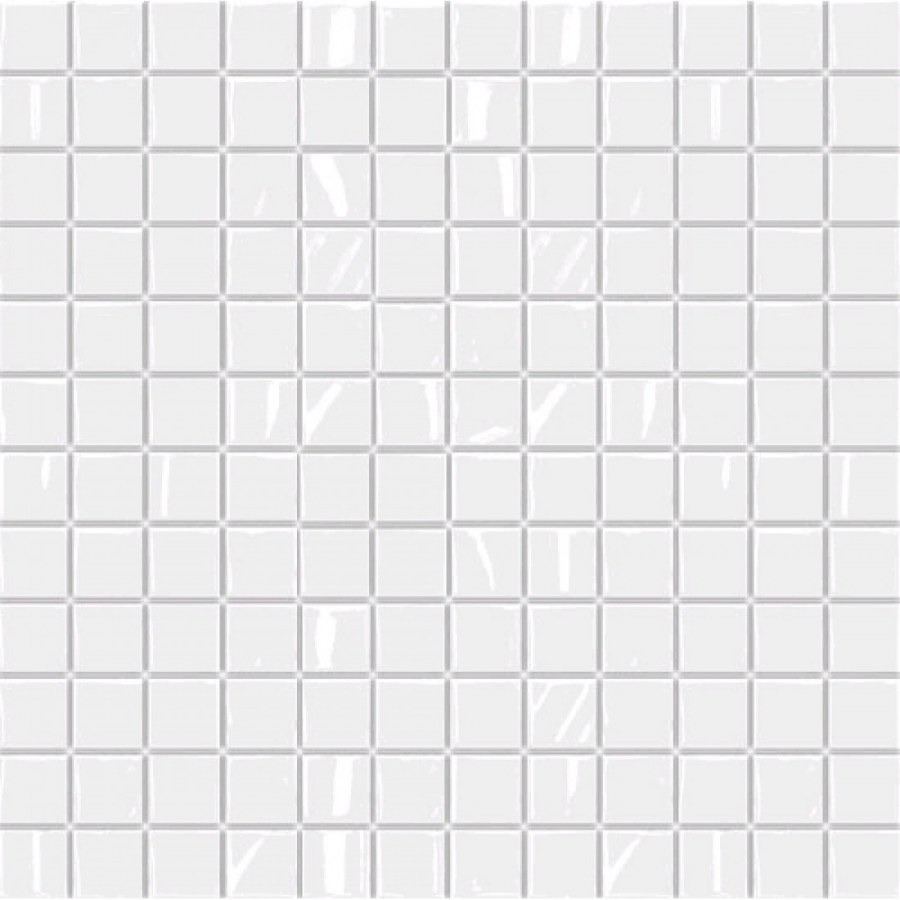 Мозаика белая с транспортом