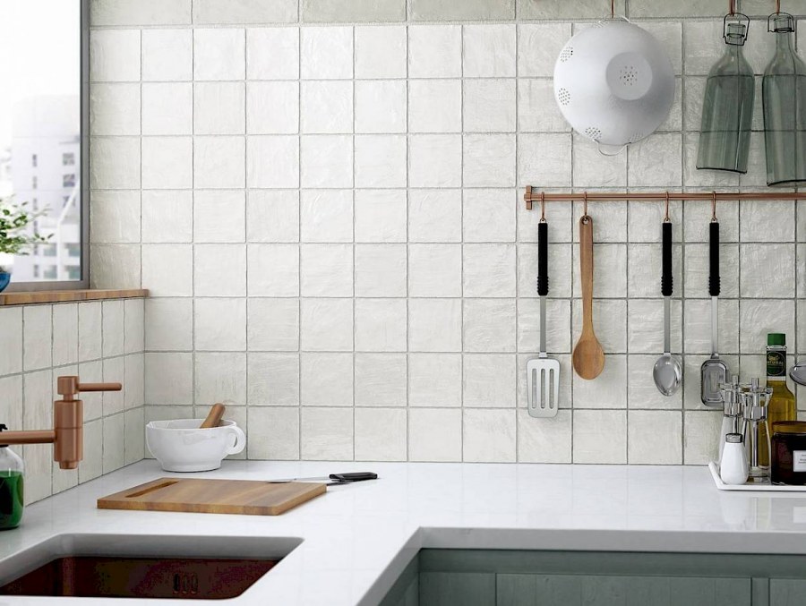 Плитка Керама Марацци Бланше белый грань