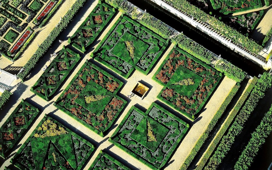 Сад Вилландри план