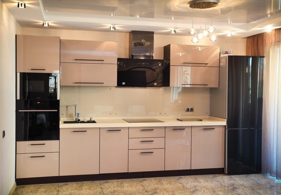 Встроенная кухня угловая
