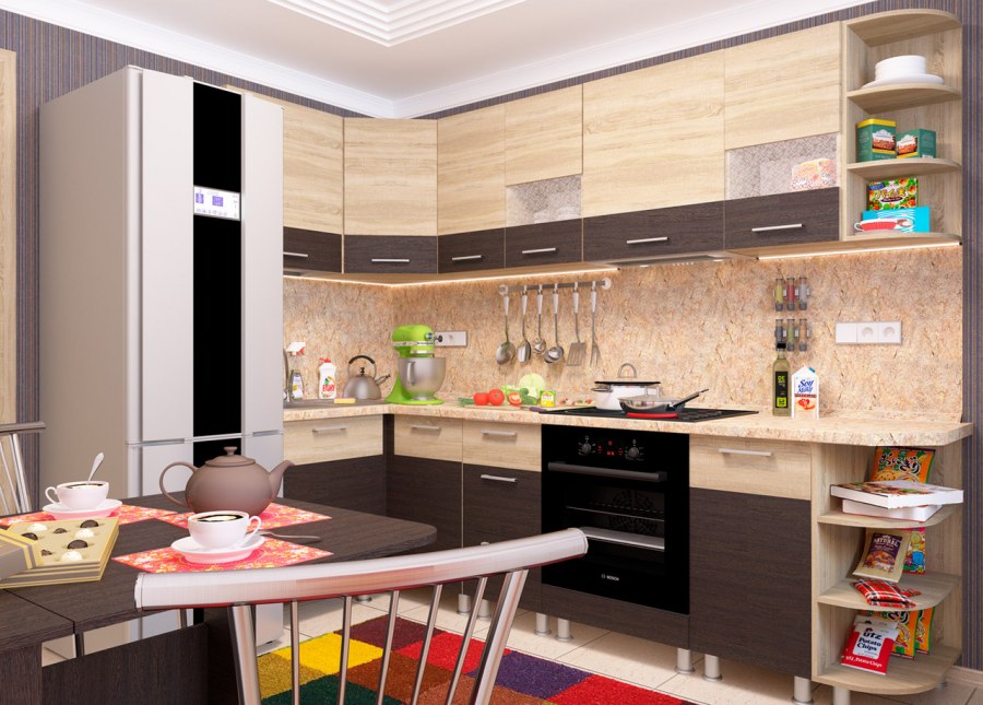 Кухни из ЛДСП Эггер