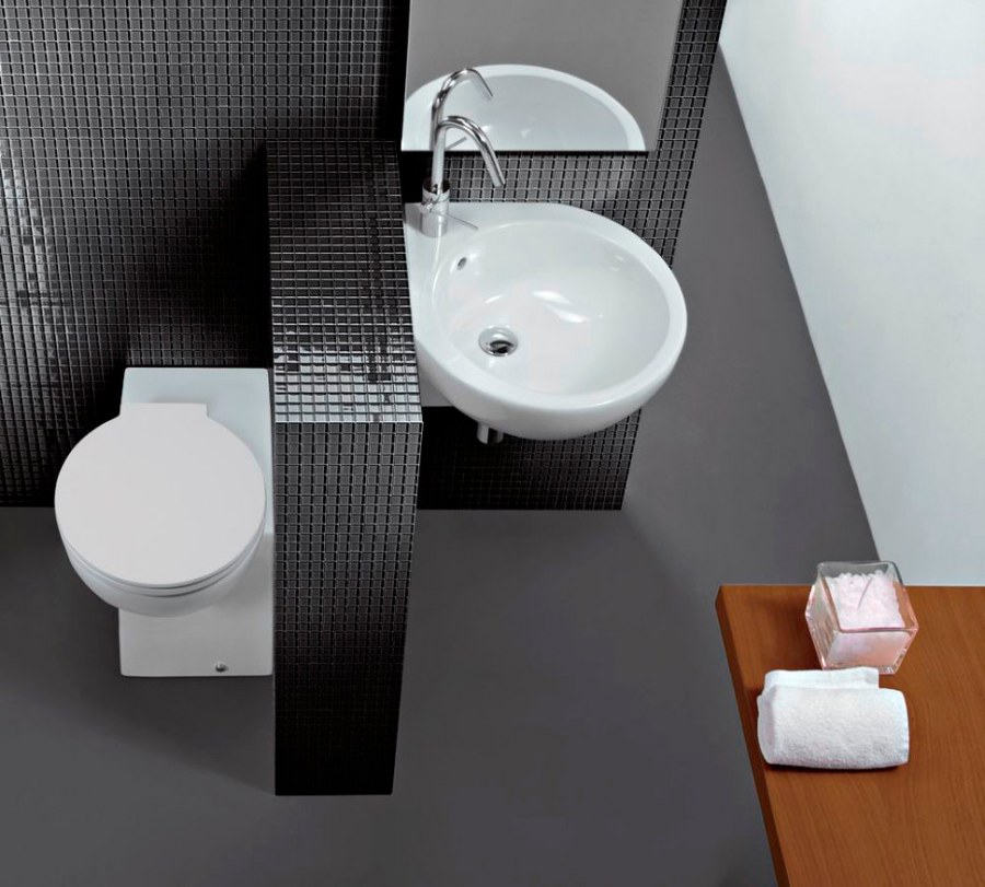 Унитаз угловой приставной Hatria you me yxz601