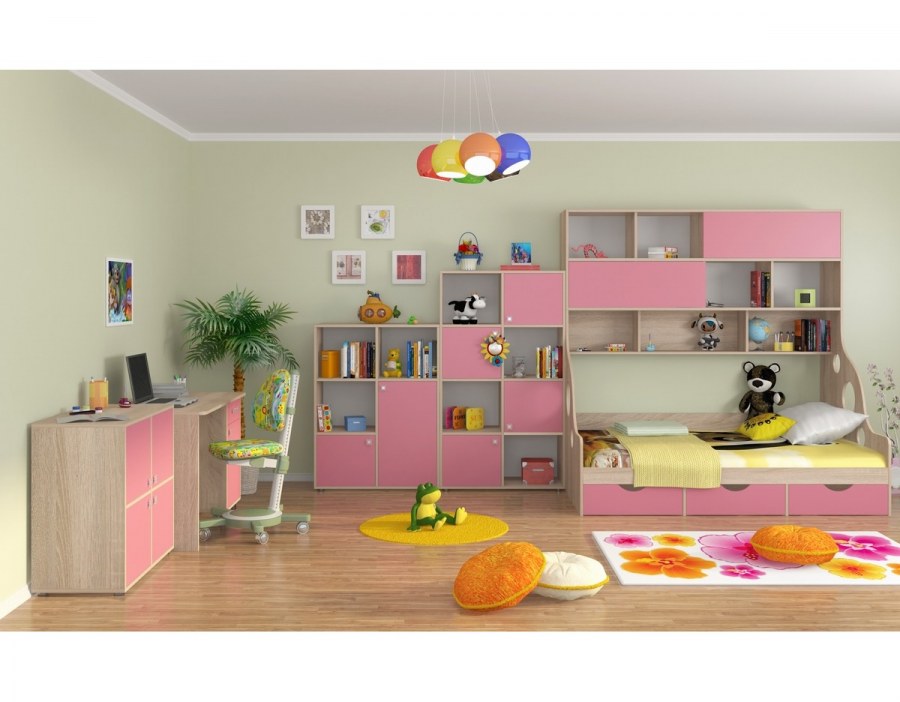 Детская модульная мебель Дельта
