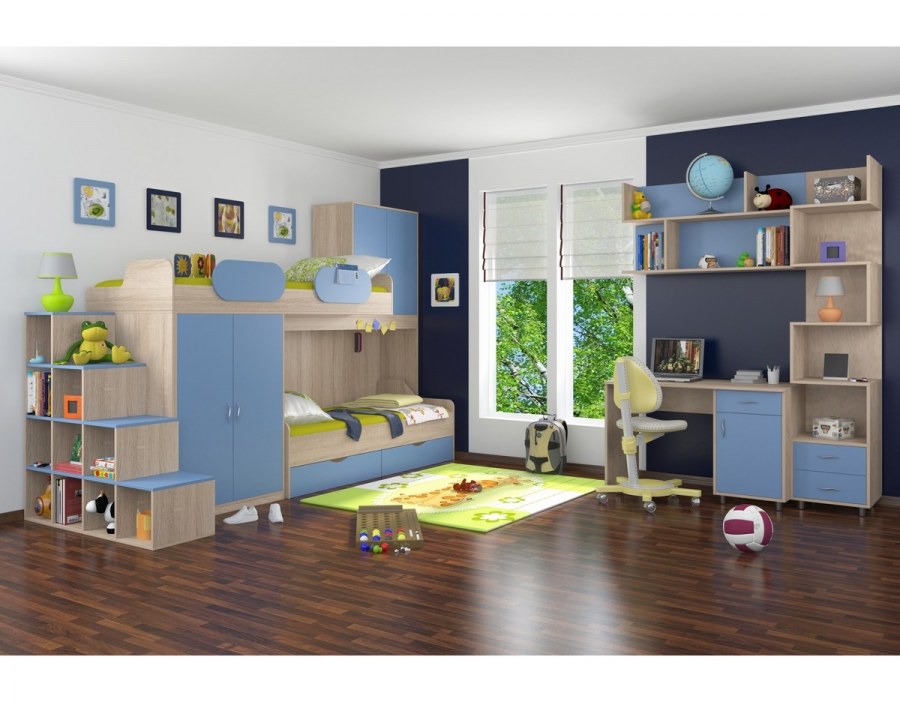 Детская модульная мебель Дельта