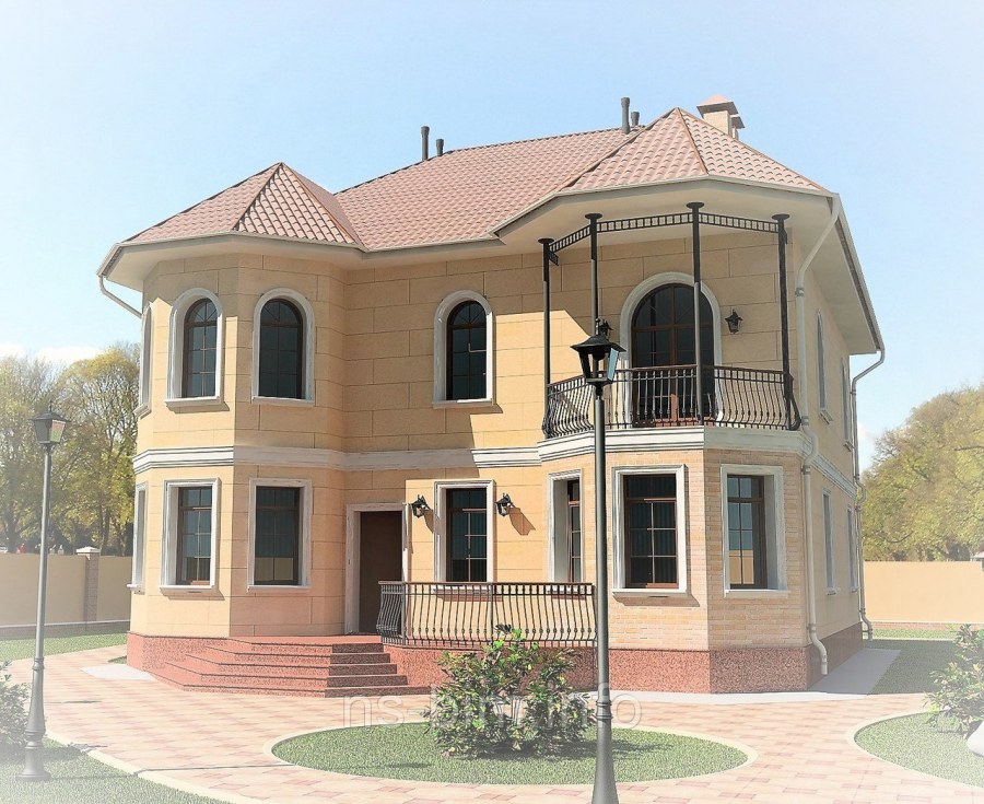 Красивый дом Казахстане