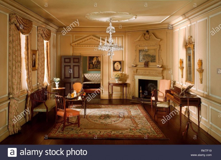 Ретро интерьер в викторианском стиле