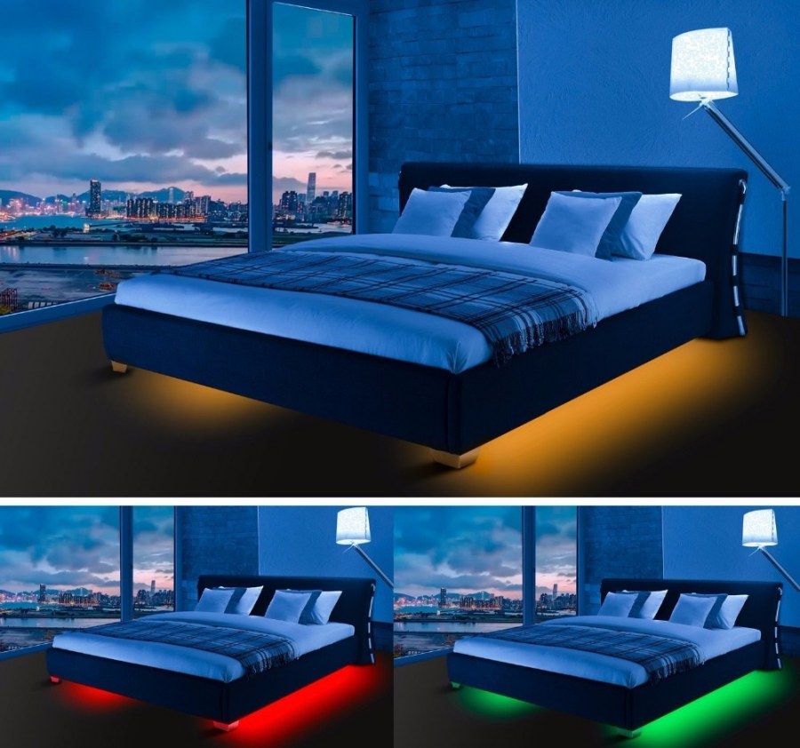 Кровать с подсветкой