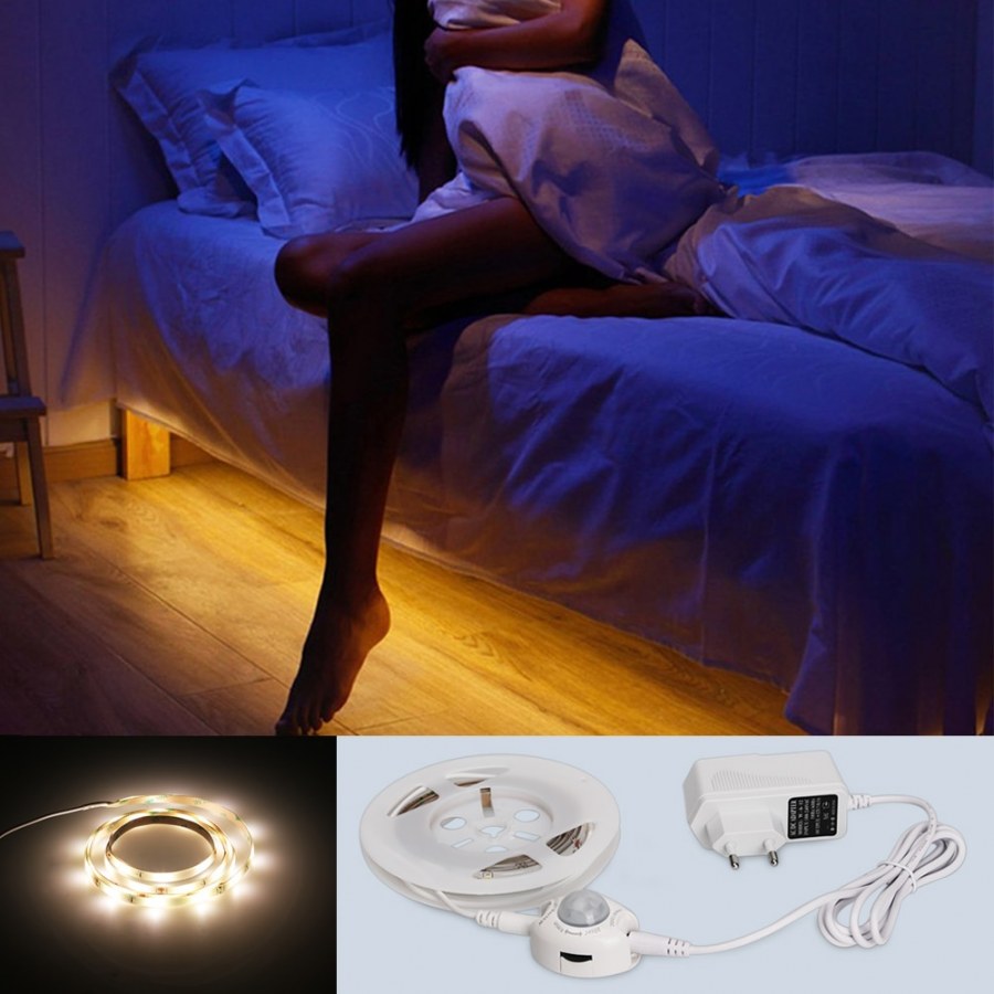 Светодиодная подсветка кровати