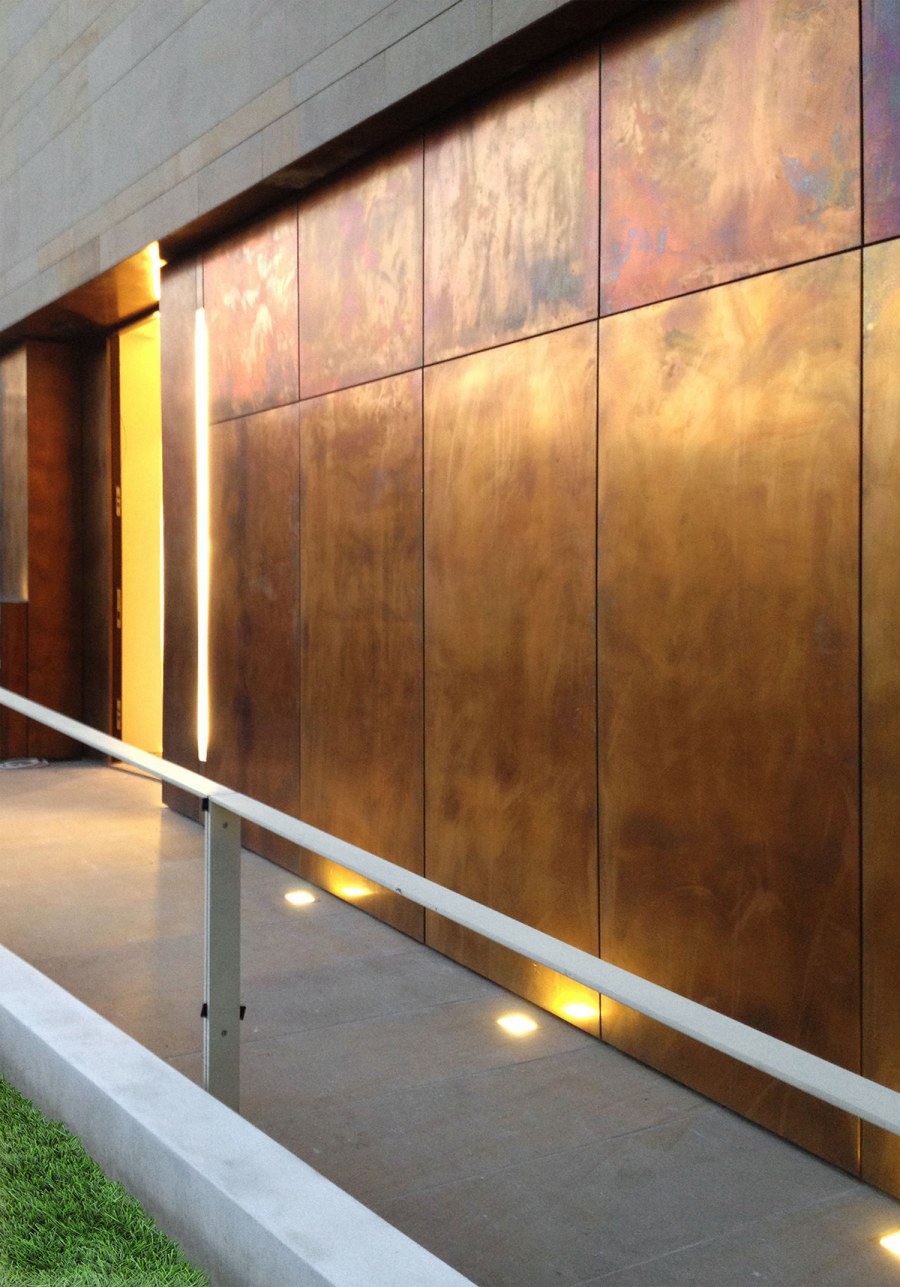 HPL панели латунь