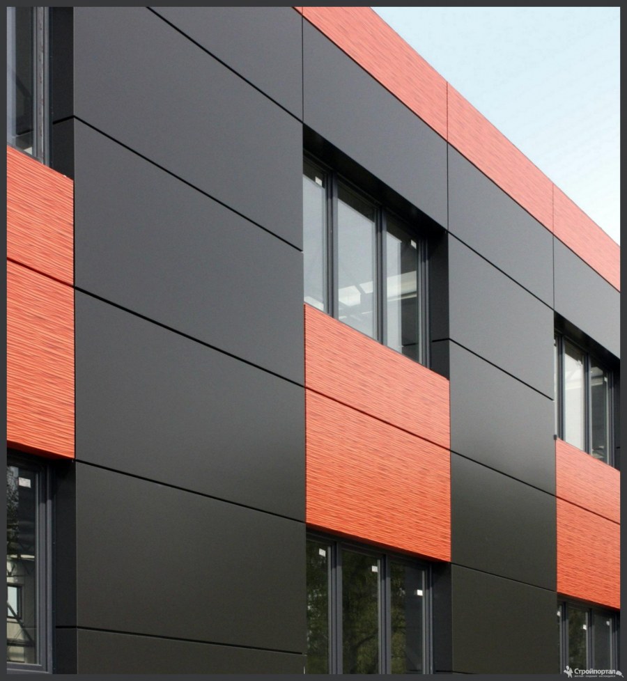 Фасады вентилируемые алюкобонд композит