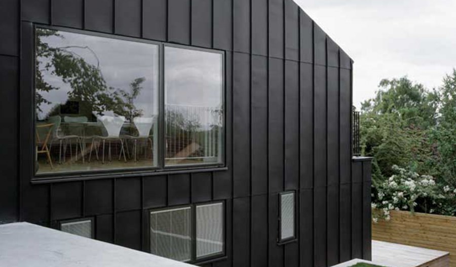 Фасад металл фальц