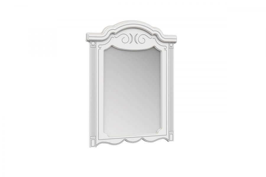 Комод Барбара белый патина