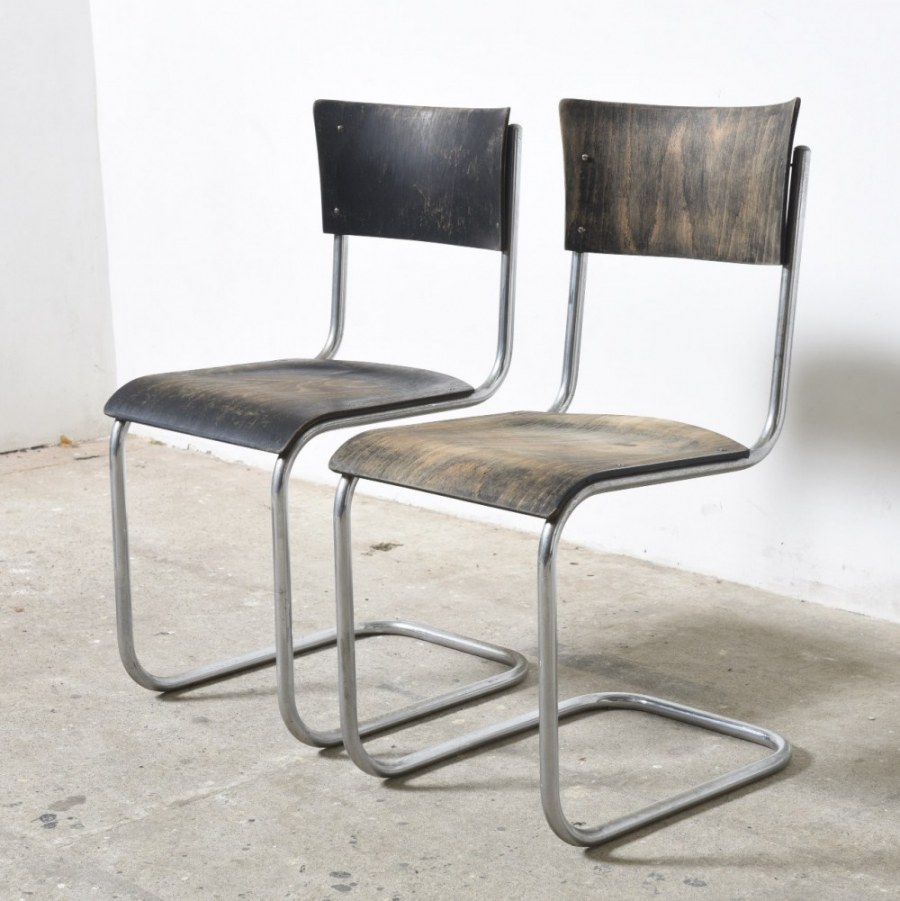 Mart Stam Style Cantilever Chair
