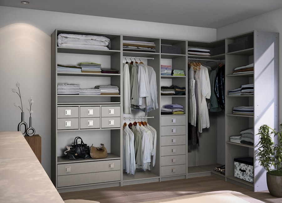 Дизайнерские гардеробные