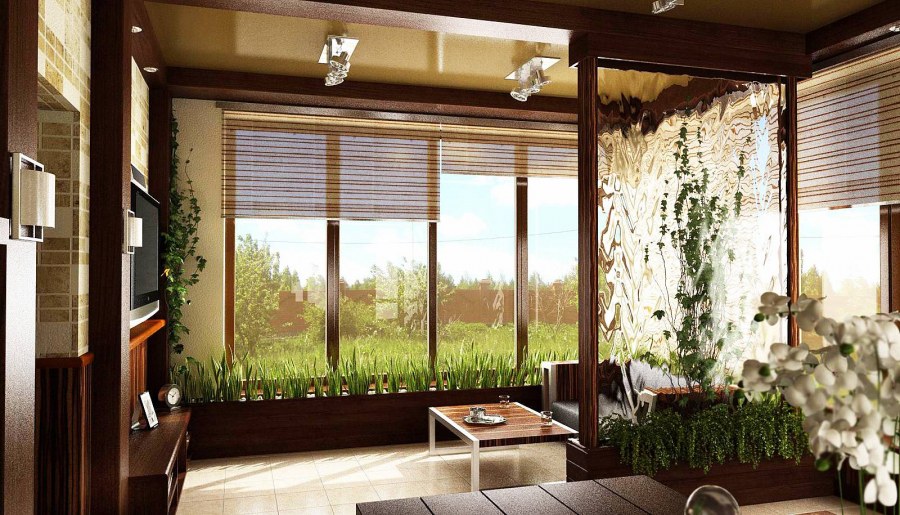 Панорамные окна экостиль