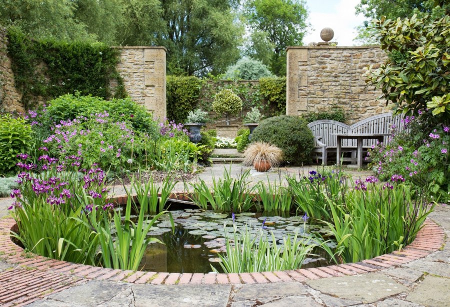 Стиль натургарден в маленьком саду