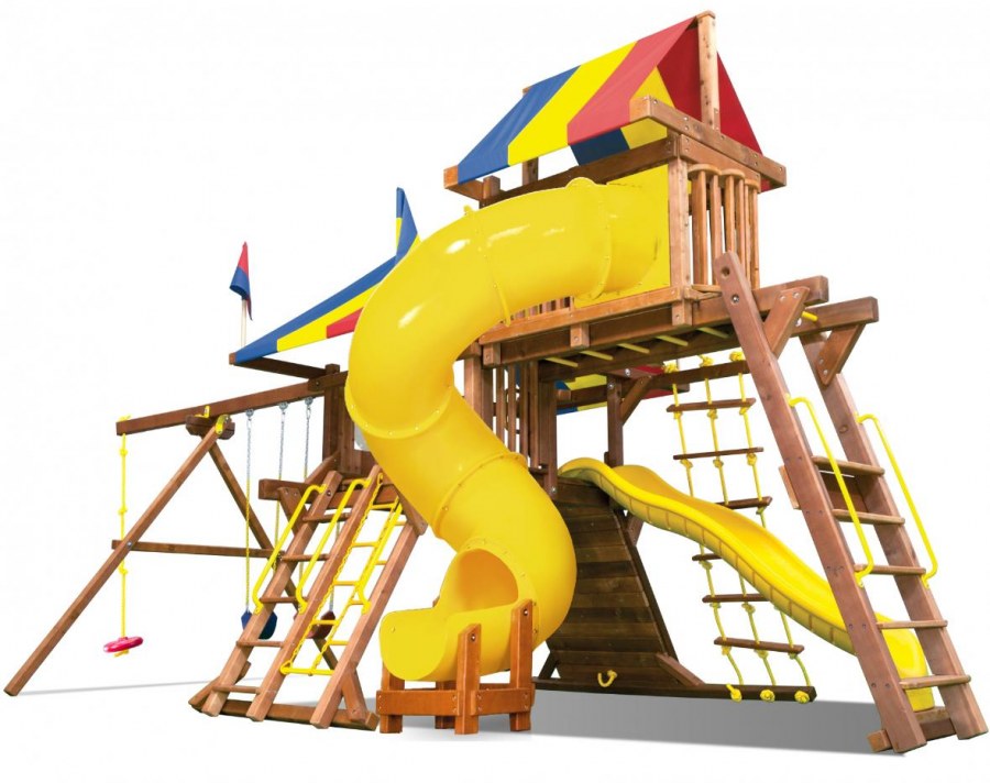 Спортивно-игровой комплекс Rainbow Play Systems Sunshine Castle III ryb Light