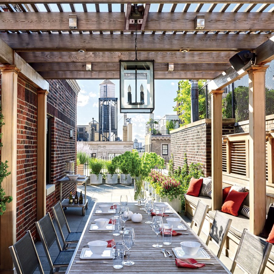 Терраса в таунхаусе Лесная Поляна