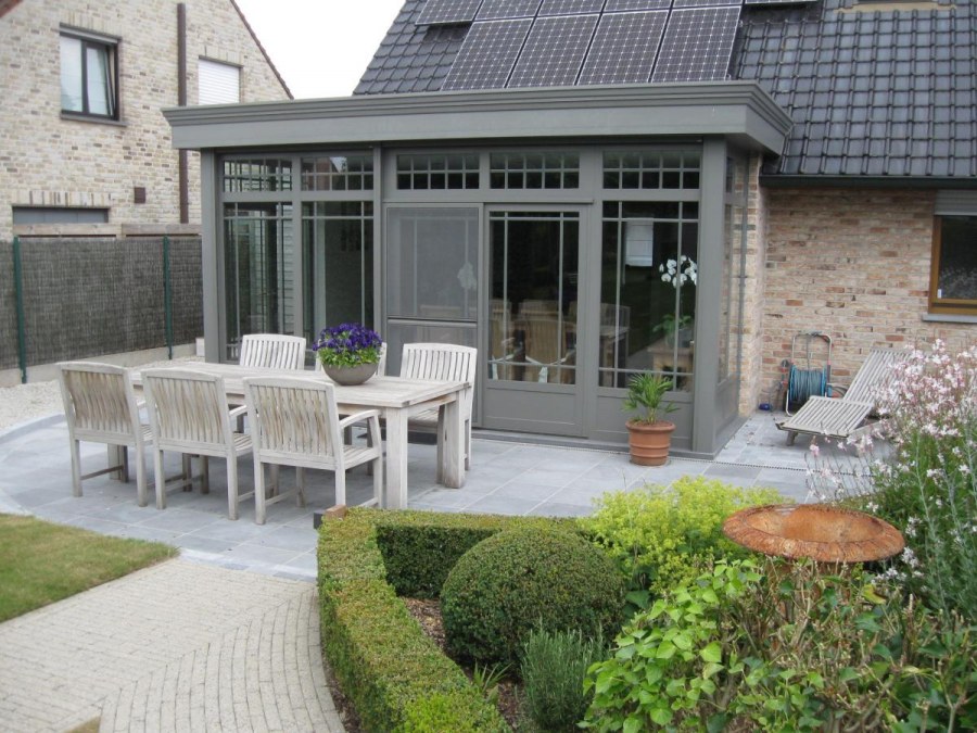 Таунхаус с террасой с пристройкой