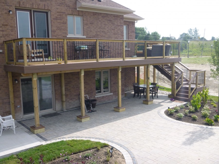 Терраса на маленьком участке