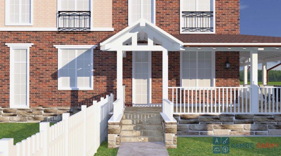 Пристройка к таунхаусу