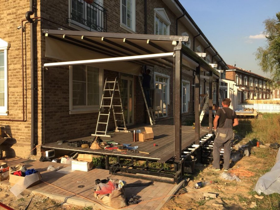 Пристройка к таунхаусу