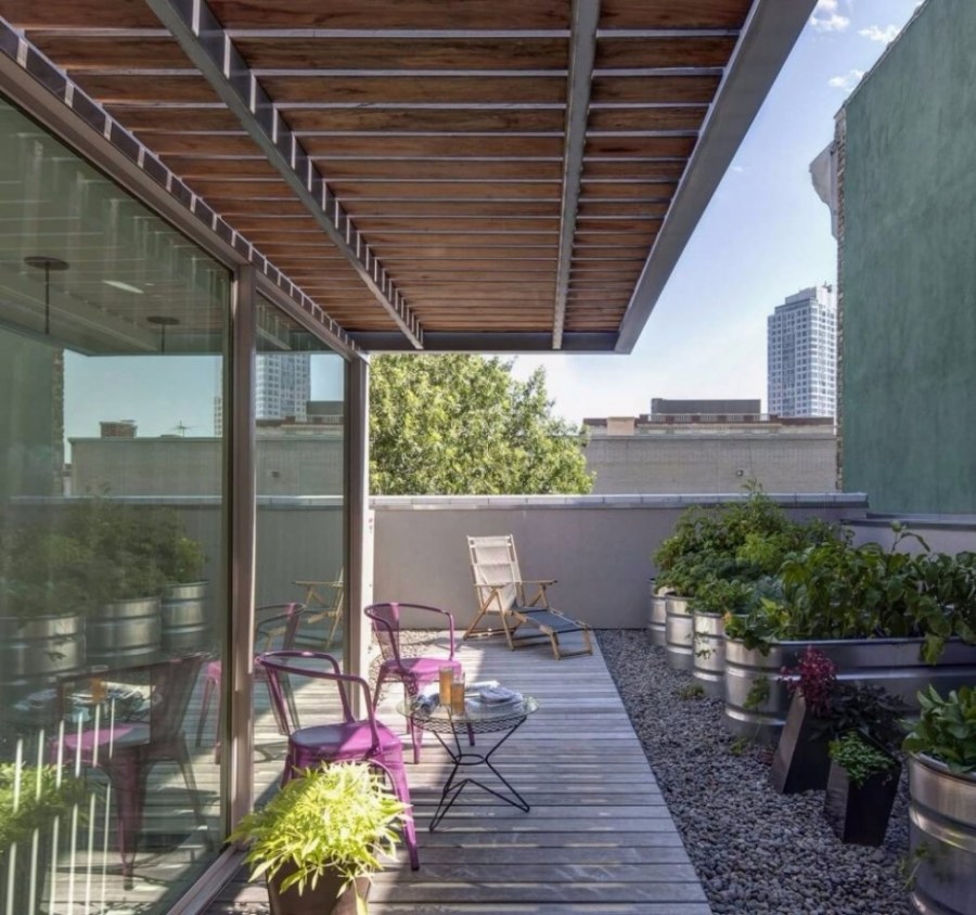 Веранда к таунхаусу