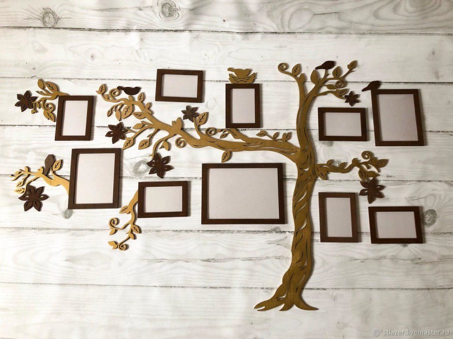 Фамильное дерево в интерьере