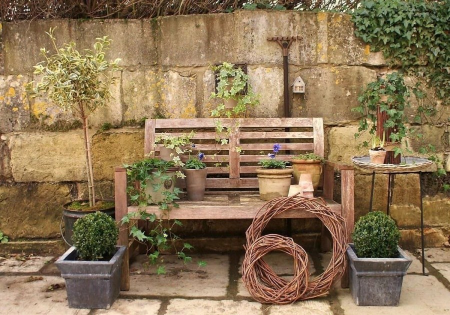 Сад в стиле Кантри