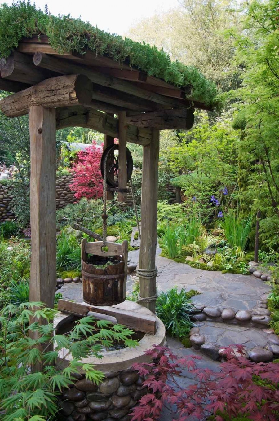 Украшение колодца