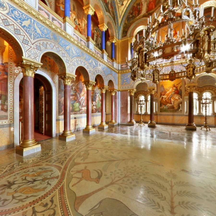 Гобелены дворец Фонтенбло