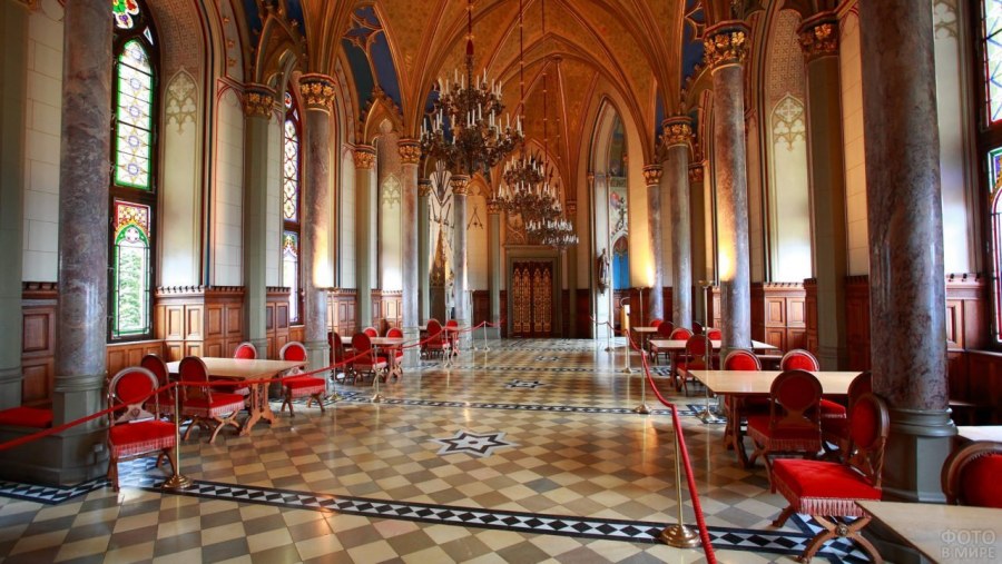 Замок Гарибальди Тольятти интерьеры