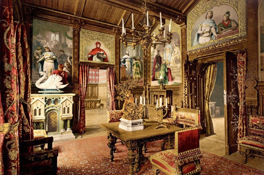 Королевский Тронный зал средневековый