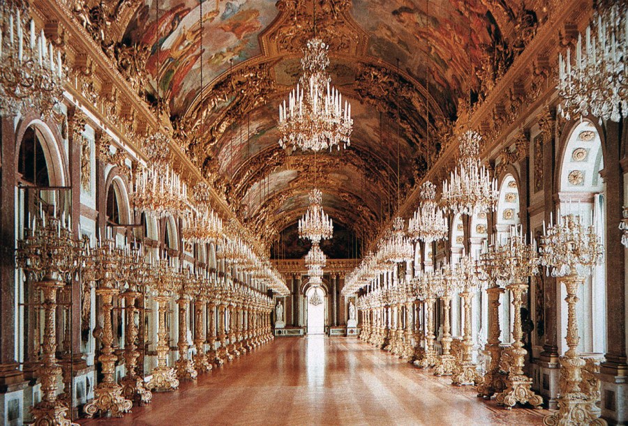 Замок Шамбор Франция внутри