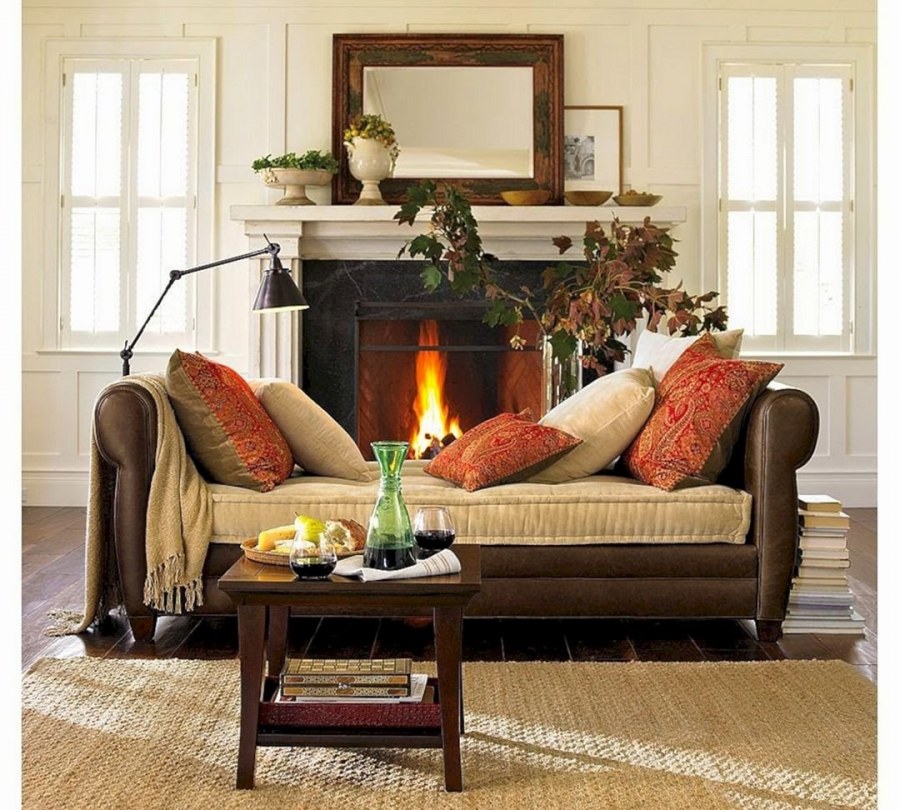 Уютный осенний интерьер