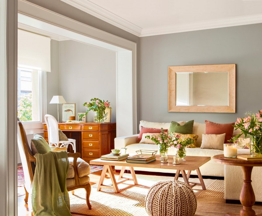 Интерьер в теплых тонах