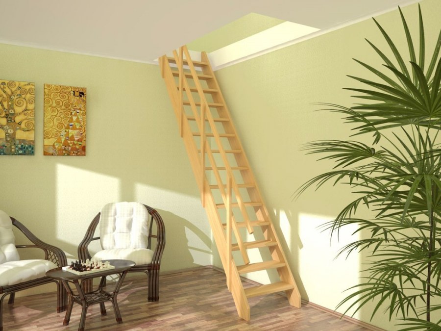 Лестница прямая стандарт лм-03