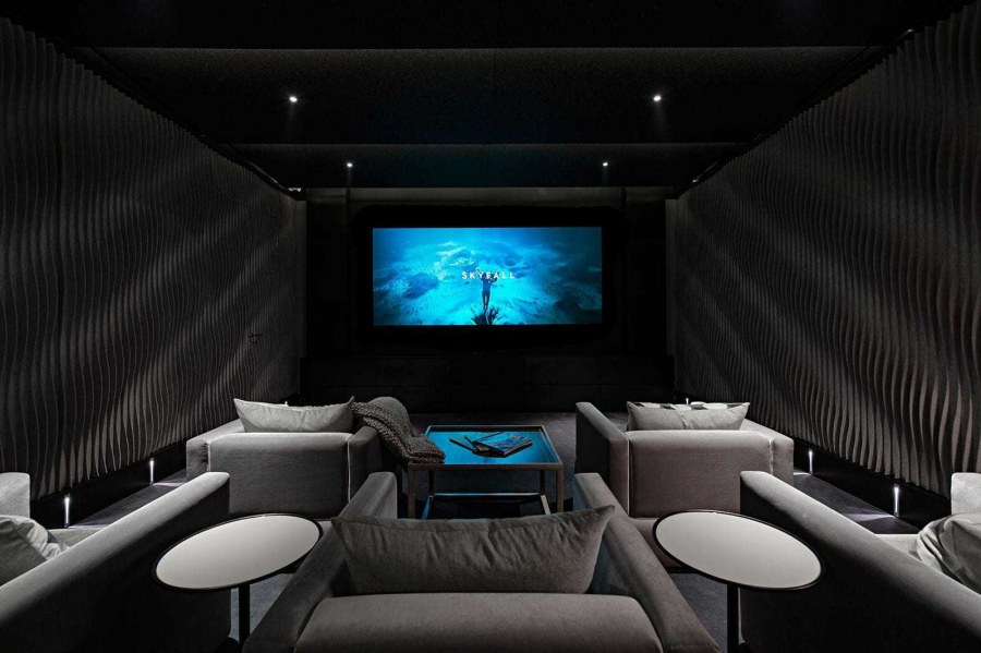 Домашний кинотеатр интерьер