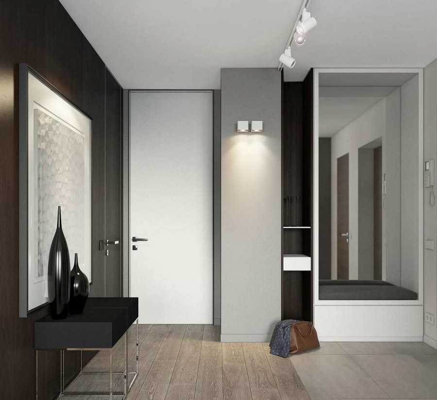 Современный интерьер прихожей