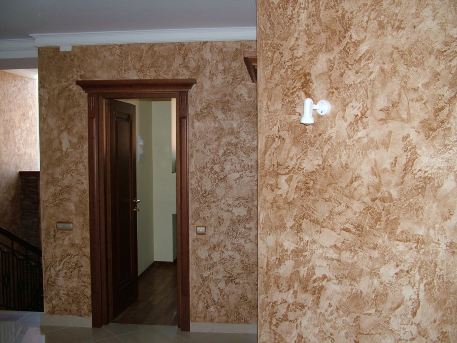 Венецианская штукатурка арка