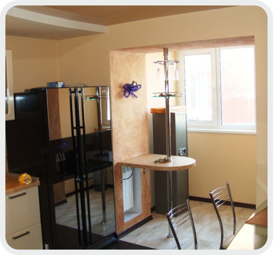 Отделка балкона пластиком