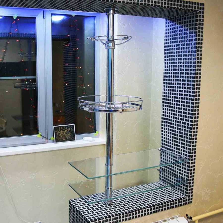 Балкон в стиле лофт