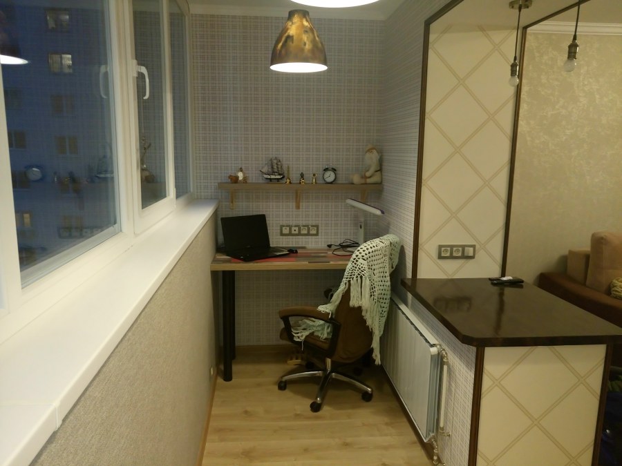 Барная столешница на лоджии