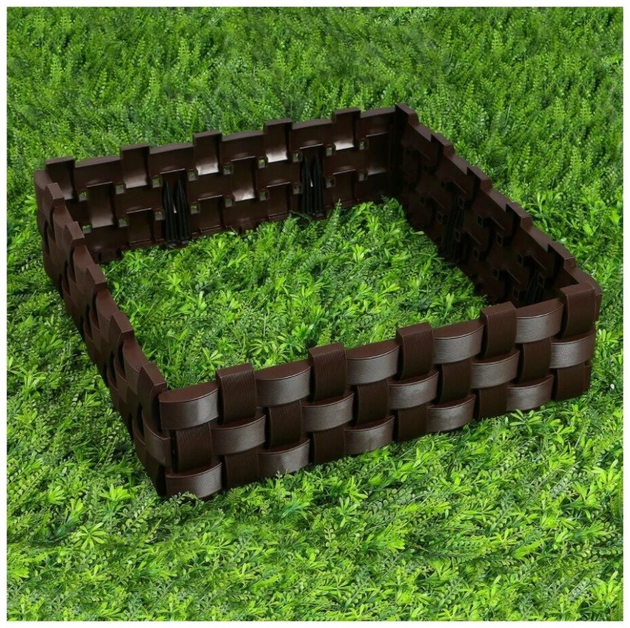 Пластиковые ограждения для клумб