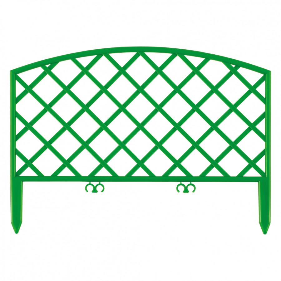 Забор декоративный PALISAD сетка 24х320см белый 65021