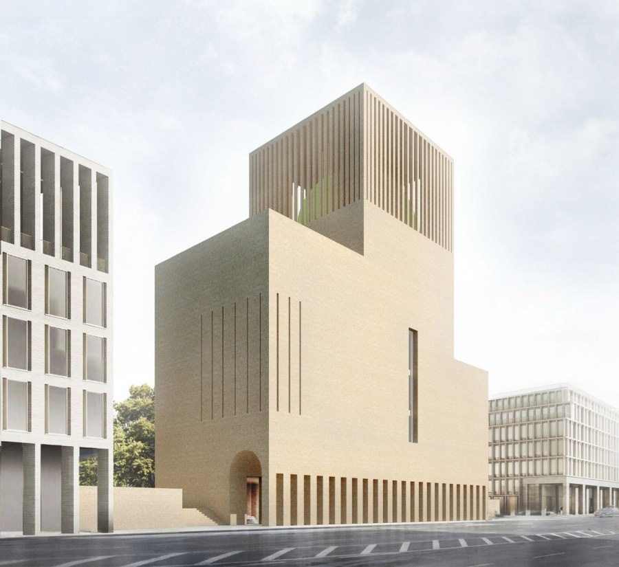 Современная синагога в Берлине