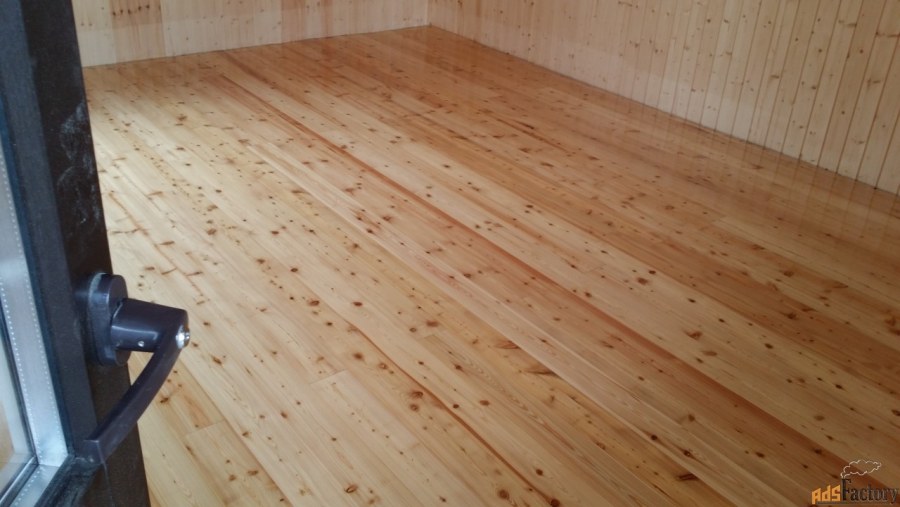 Циклевка пола из досок